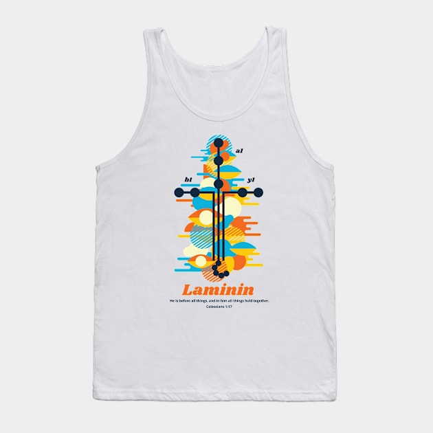 Laminin-111 Christian Tank Top by ManaWar